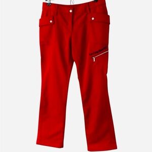LE COQ SPORTIF RED  PERFORMANCE WEAR PANTS